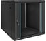 Шкаф телекоммуникационный ExeGate 19 настенный 12U EC-WM-12U.600.G.BLACK 19”, 12U, 600x600x635mm ШхГхВ , передняя дверь закаленное стекло, съемные боковые панели 298610 1