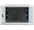 Шкаф телекоммуникационный ExeGate 19 настенный 6U EC-WM-6U.600.G.GREY 19”, 6U, 600x600x370mm ШхГхВ , передняя дверь закаленное стекло, съемные боковые панели 298600 2
