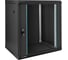 Шкаф телекоммуникационный ExeGate 19 настенный 12U EC-WM-12U.450.G.BLACK 19”, 12U, 600x450x635mm ШхГхВ , передняя дверь закаленное стекло, съемные боковые панели 298609 1