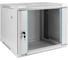 Шкаф телекоммуникационный ExeGate 19 настенный 9U EC-WM-9U.450.G.GREY 19”, 9U, 600x450x500mm ШхГхВ , передняя дверь закаленное стекло, съемные боковые панели 298601 1