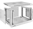 Шкаф телекоммуникационный ExeGate 19 настенный 6U EC-WM-6U.450.G.GREY 19”, 6U, 600x450x370mm ШхГхВ, передняя дверь закаленное стекло, съемные боковые панели 298599 5