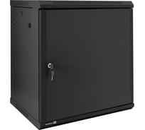 Шкаф телекоммуникационный ExeGate 19 настенный 12U EC-WM-12U.450.M.BLACK 19”, 12U, 600x450x635mm ШхГхВ, передняя дверь металл, съемные боковые панели 298621