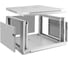 Шкаф телекоммуникационный ExeGate 19 настенный 6U EC-WM-6U.600.M.GREY 19”, 6U, 600x600x370mm ШхГхВ, передняя дверь металл, съемные боковые панели 298612 10