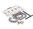 Шкаф телекоммуникационный ExeGate 19 настенный 6U EC-WM-6U.600.M.GREY 19”, 6U, 600x600x370mm ШхГхВ, передняя дверь металл, съемные боковые панели 298612 12