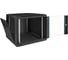 Шкаф телекоммуникационный ExeGate 19 настенный 9U EC-WM-9U.600.G.BLACK 19”, 9U, 600x600x500mm ШхГхВ, передняя дверь закаленное стекло, съемные боковые панели 298608 3