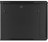 Шкаф телекоммуникационный ExeGate 19 настенный 9U EC-WM-9U.600.G.BLACK 19”, 9U, 600x600x500mm ШхГхВ, передняя дверь закаленное стекло, съемные боковые панели 298608 9