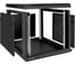 Шкаф телекоммуникационный ExeGate 19 настенный 9U EC-WM-9U.600.G.BLACK 19”, 9U, 600x600x500mm ШхГхВ, передняя дверь закаленное стекло, съемные боковые панели 298608 10