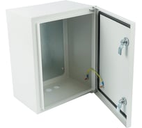 Шкаф STEKKER EBX60-2/1-0-54 металлический ЩМП-1-0 395х310х220 IP54, серия Arca 50550