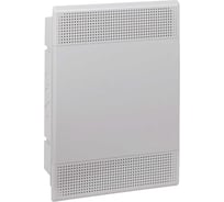 Слаботочный встраиваемый щит Рувинил мультимедийный, с монтажной пластиной, серый 68124С-СЛ