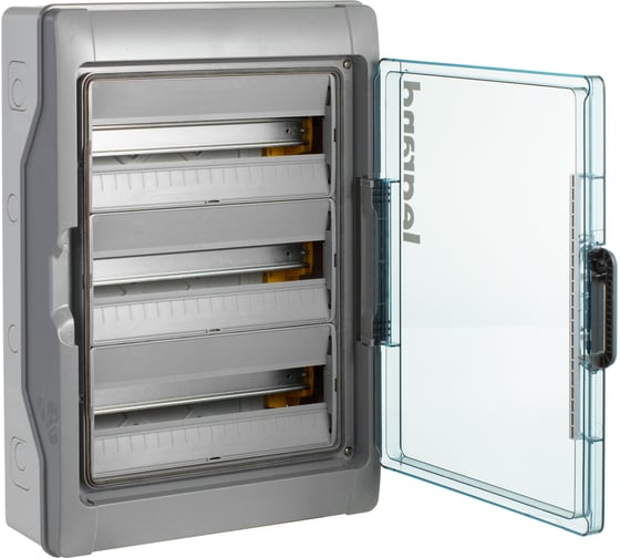 Щиток Legrand Plexo3 - IP 65 - IK 09 - 3 ряда - 125 А - 18 модулей 601987