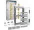 Щиток Legrand Plexo3 - IP65 - IK09 - 4 ряда - 125 А - 18 модулей 601988 2