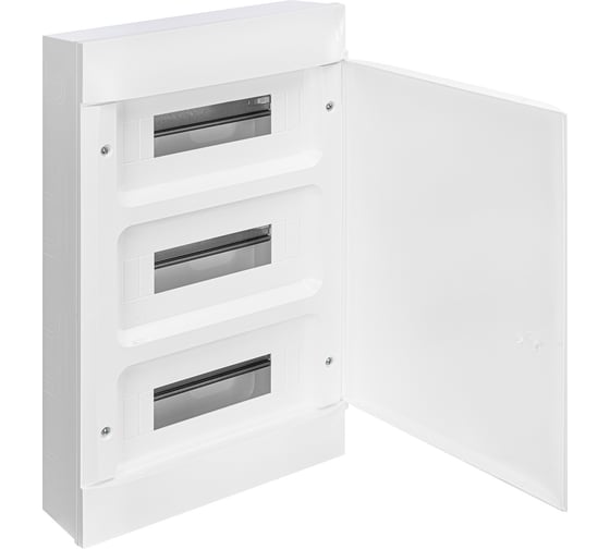 Пластиковый щиток Legrand Practibox S  Навесной 3X12 Белая дверь 135603