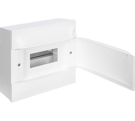 Пластиковый щиток Legrand Practibox S  Навесной 1X8 Белая дверь 134608