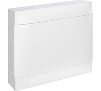 Пластиковый щиток Legrand Practibox S  Навесной 2X18 Белая дверь 137607