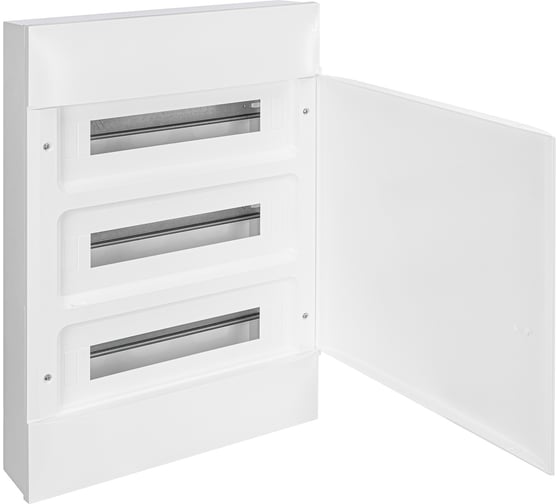 Пластиковый щиток Legrand Practibox S  Навесной 3X18 Белая дверь 137608