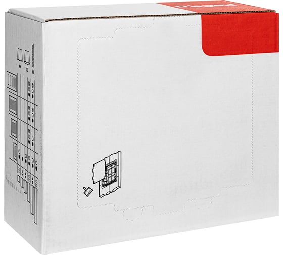 Пластиковый щиток Legrand Practibox S  Встраиваемый 1X8 Белая дверь 134548