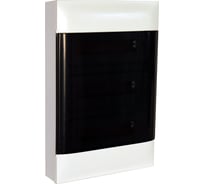 Пластиковый щиток Legrand Practibox S Навесной 3X18 Дымчатая дверь 137618