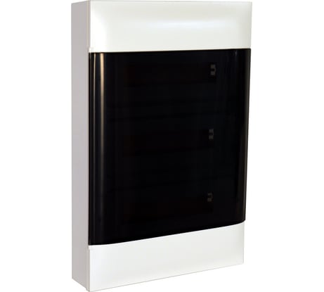 Пластиковый щиток Legrand Practibox S Навесной 3X18 Дымчатая дверь 137618