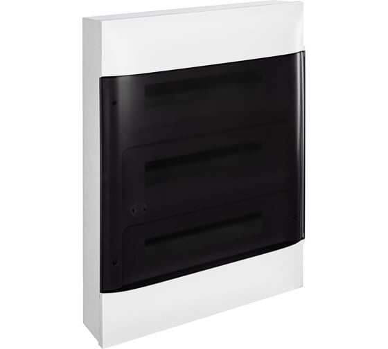 Пластиковый щиток Legrand Practibox S  Навесной 3X18 Дымчатая дверь 137618