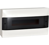 Пластиковый щиток Legrand Practibox S Навесной 1X18 Дымчатая дверь 137616