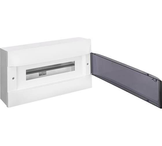 Пластиковый щиток Legrand Practibox S  Навесной 1X18 Дымчатая дверь 137616
