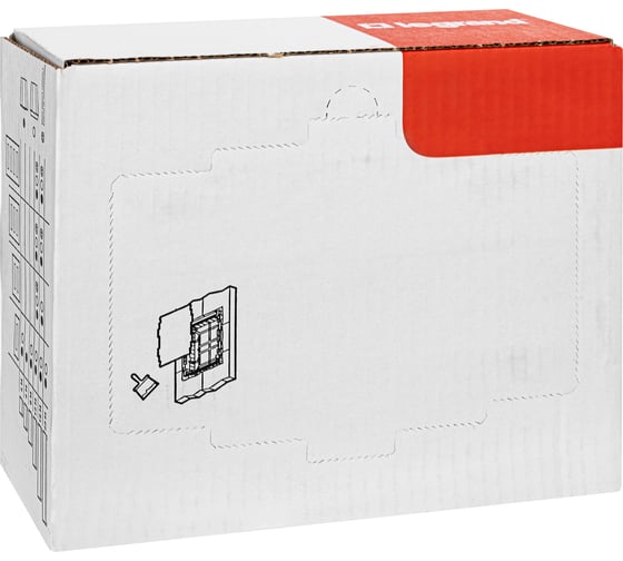 Пластиковый щиток Legrand Practibox S  Навесной 1X4 Дымчатая дверь 134614