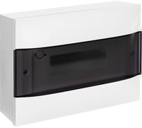 Пластиковый щиток Legrand Practibox S Навесной 1X12 Дымчатая дверь 135611