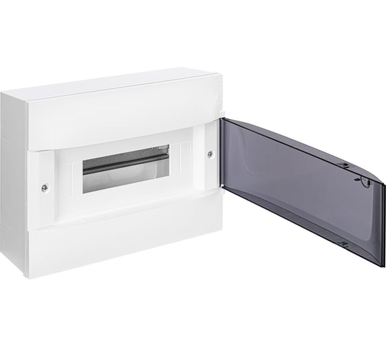 Пластиковый щиток Legrand Practibox S  Навесной 1X12 Дымчатая дверь 135611
