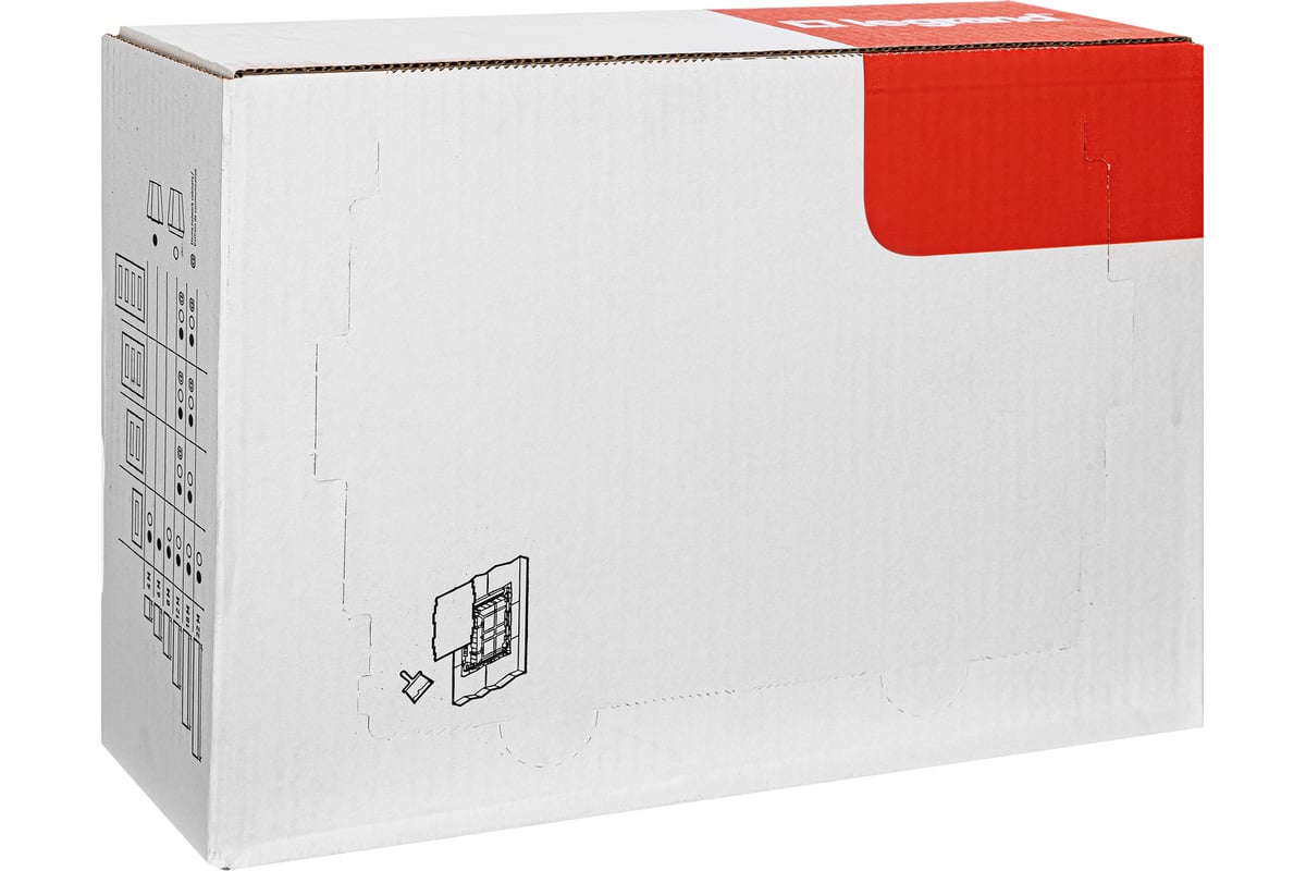 Встраиваемый щиток Legrand PRACTIBOX S 1x12 белый 135541 - выгодная ...