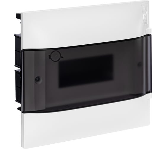 Пластиковый щиток Legrand Practibox S  Встраиваемый 1X8 Дымчатая дверь 134558 1