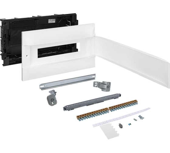 Пластиковый щиток Legrand Practibox S  Встраиваемый 1X18 Белая дверь 137546