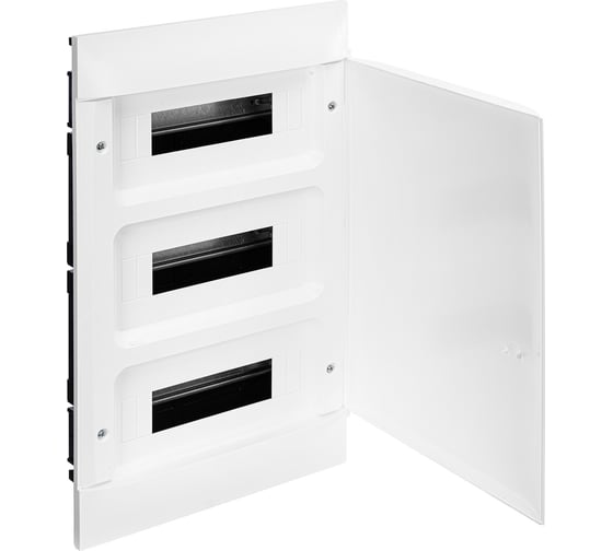 Пластиковый щиток Legrand Practibox S  Встраиваемый 3X12 Белая дверь 135543