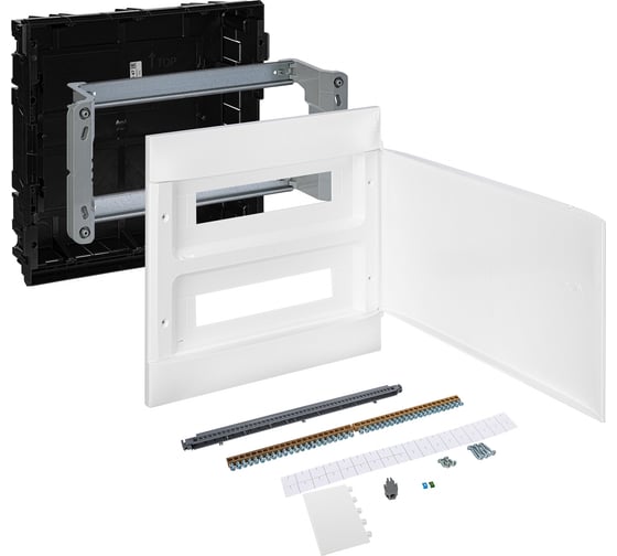 Пластиковый щиток Legrand Practibox S  Встраиваемый 2X18 Белая дверь 137547