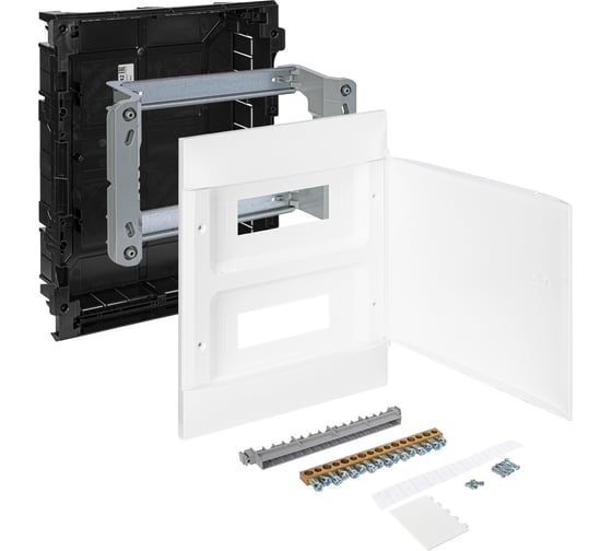 Пластиковый щиток Legrand Practibox S  Встраиваемый 2X12 Белая дверь 135542
