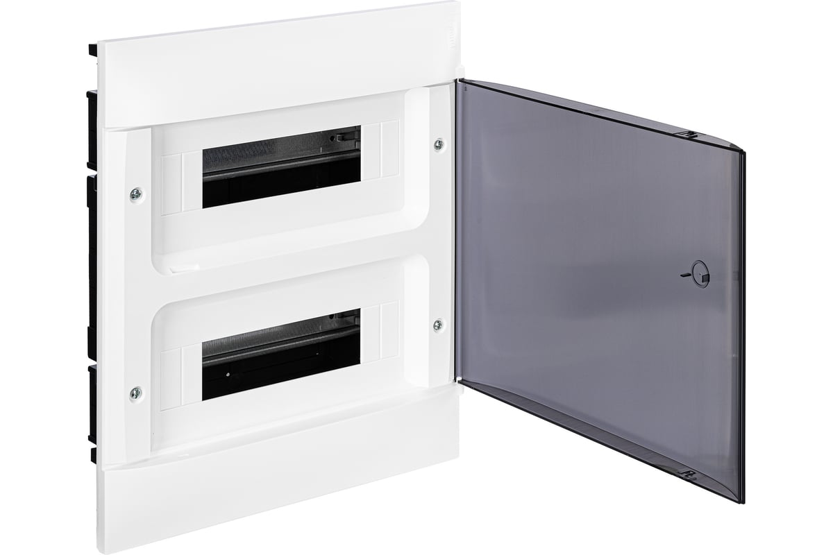 Встраиваемый щиток Legrand PRACTIBOX S 2x12 дымчатая дверь 135552 ...