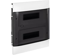 Пластиковый щиток Legrand Practibox S Встраиваемый 2X12 Дымчатая дверь 135552