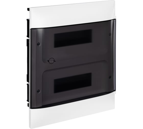 Пластиковый щиток Legrand Practibox S  Встраиваемый 2X12 Дымчатая дверь 135552