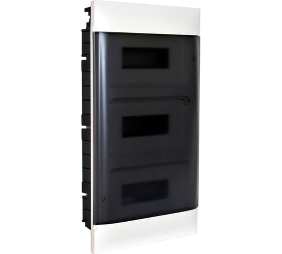 Пластиковый щиток Legrand Practibox S  Встраиваемый 3X12 Дымчатая дверь 135553 1