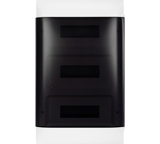 Пластиковый щиток Legrand Practibox S  Встраиваемый 3X12 Дымчатая дверь 135553