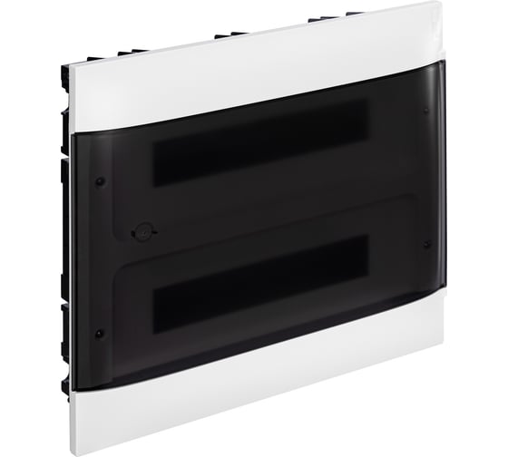 Пластиковый щиток Legrand Practibox S  Встраиваемый 2X18 Дымчатая дверь 137557 1