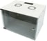 Шкаф настенный 19", 6U Filum FL-SO-0654GW-GY Soho, 520x400, стеклянная дверь, серый, 00-01244548 1