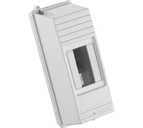 Бокс Mono Electric пластиковый, щиток на 1-2 автомата, с местом для пломбы, IP 40 180-010002-103