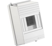 Бокс Mono Electric пластиковый, щиток на 3-4 автомата, с местом для пломбы, IP 40 180-010002-105