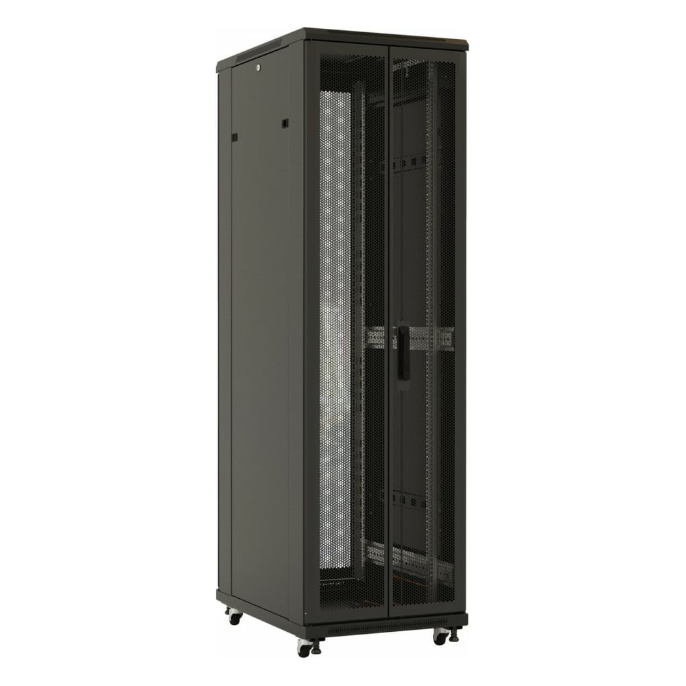 Напольный 19-дюймовый шкаф Hyperline TTB-4261-DD-RAL9004, 42U ...