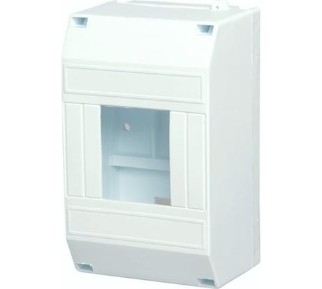 Бокс для автоматических выключателей Урал ПАК на 2-4 модуля 75х124х57мм. IP20, индивидуальный штрих-код, (28) БВ-5119075-028-i