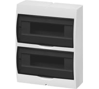 Щит TDM ELECTRIC ЩРН-П-24 модуля, навесной, пластик, белый, дымчатая дверца, без шин, IP41 TDM SQ0901-0077