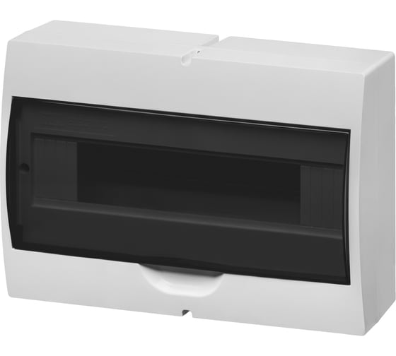 Щит TDM ELECTRIC ЩРН-П-15 модулей, навесной, пластик, белый, дымчатая дверца, без шин, IP41 SQ0901-0075