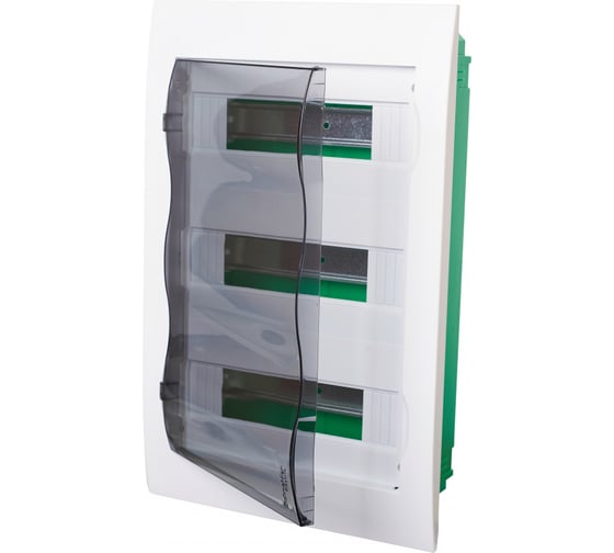 Встраиваемый корпус Systeme Electric ( Schneider Electric) City9 Box с прозрачной дверцей 3ряд/36мод (ранее MIP22312S) EZ9E312S2FRU