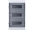Корпус встраиваемый с прозрачной дверцей Systeme Electric (Schneider Electric) City9 Box 3ряд/36модуля (ранее MIP22312S) EZ9E312S2FRU 3