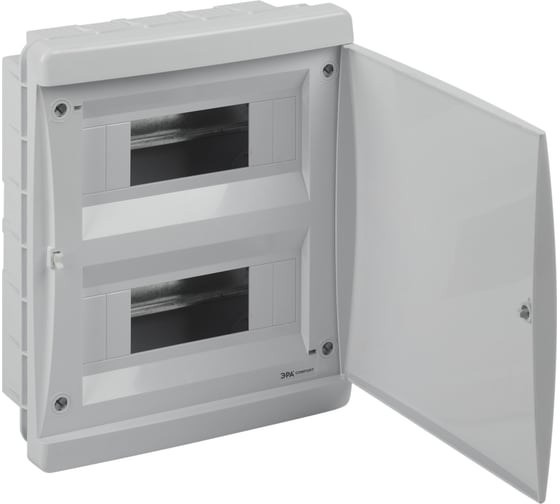 Корпус пластиковый встраиваемый ЭРА COMFORT ЩРВ-П-18 IP40 белый Б0067210